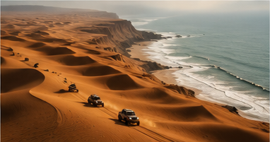 SAHARA Atlantic coast desert rally campaign